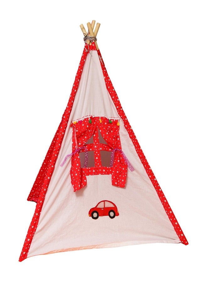 CREATIVE TEXTILES خيمة لعب للأطفال (حمراء) - Image 4